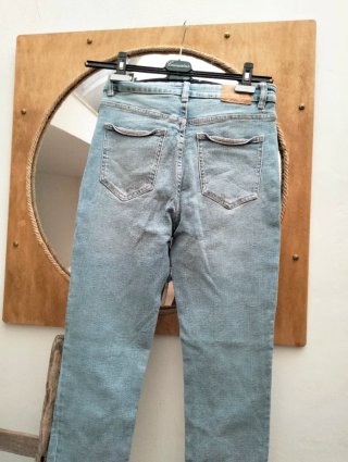 Jeans Zara attillati blu