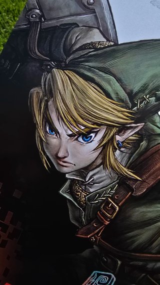 The Legend of Zelda Twilight Princess Poster A3