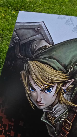 The Legend of Zelda Twilight Princess Poster A3