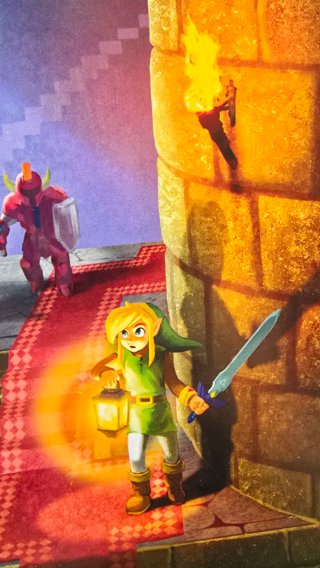 Zelda the Minish Cap Link vs Darknut Hyrule Dark