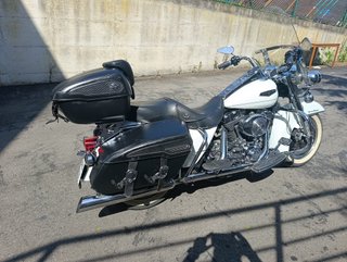 Harley Davidson Road King Blanca