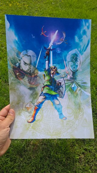 The Legend of Zelda Skyward Sword Poster A3