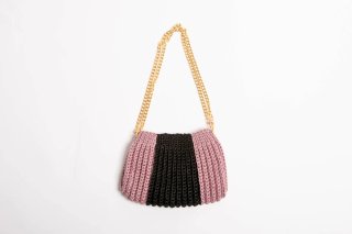 Bolso de mano tejido