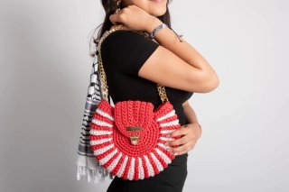Bolso tejido de san marcial
