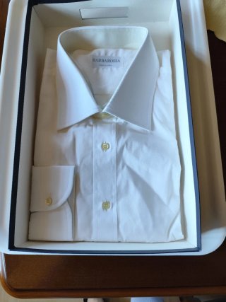 Camicia uomo BARBAROSSA bianca