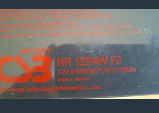 Batería 12V 6.5Ah