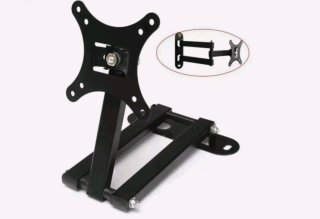 Staffa Porta TV Monitor 10"a 32" Braccio Estensibi