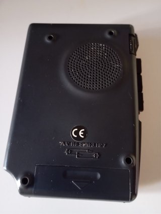 Grabadora Sanyo Cue & Review Cassette