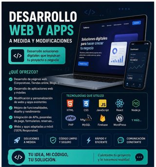 Desarrollo Web y Apps | Creo o Modifico tu Página