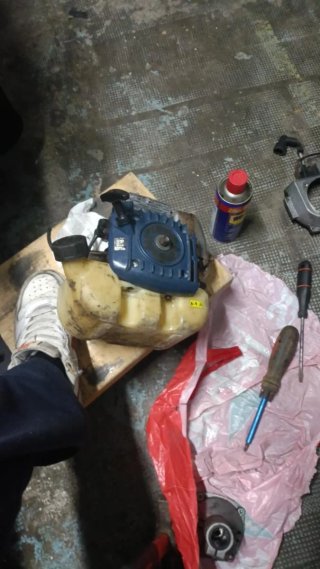 Motor desbrozadora