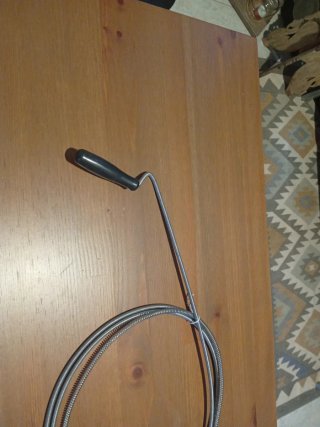 Desatascador de tuberías manual de manivela