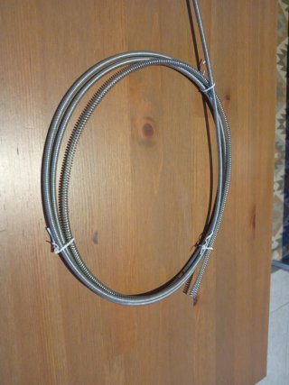 Desatascador de tuberías manual de manivela