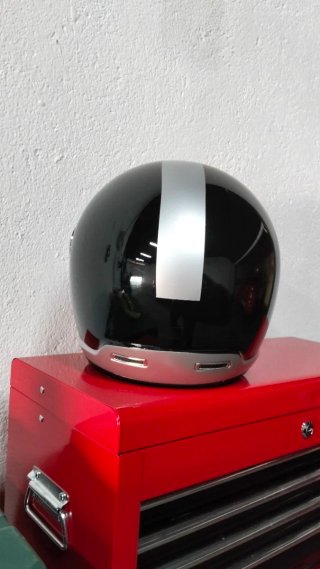 Casco Integral MT Helmets Negro/Plata