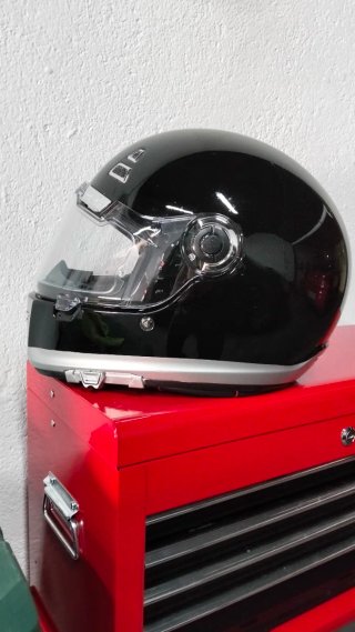Casco Integral MT Helmets Negro/Plata