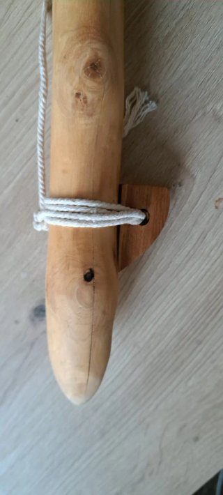 Flauta Chamánica Artesanal Hecha a Mano