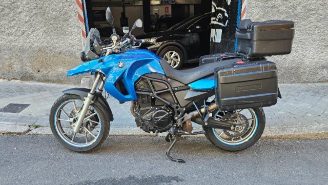 BMW F650GS Adventure Azul