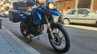 BMW F650GS Adventure Azul