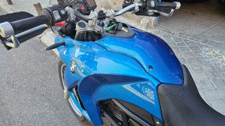 BMW F650GS Adventure Azul