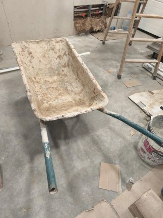 Carretilla de obra robusta