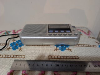 Radio Sony ICF-M33RDS Plata