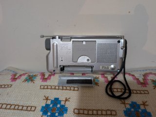Radio Sony ICF-M33RDS Plata
