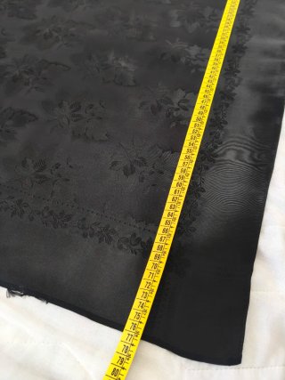 Fazzoletto antico in seta nero