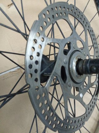 Rueda Bicicleta 26 Disco Delantera