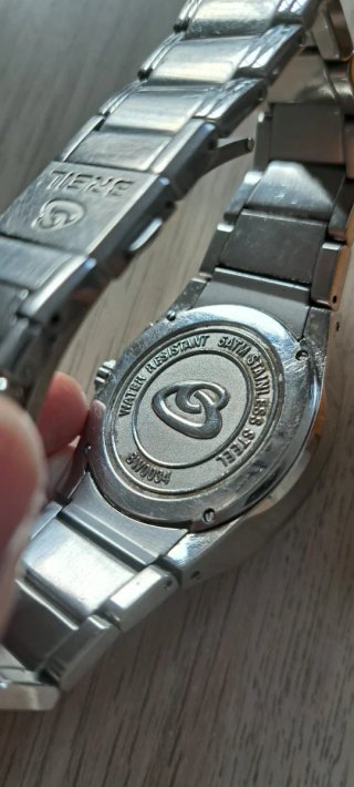 Reloj Breil Plata y Negro + Herramienta