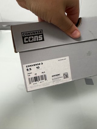Converse CONS Zapatillas Negras Talla 42