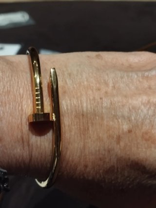Pulsera Tornillo inspirada en Cartier L 20cm