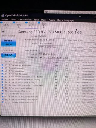 Lote SSD 860 Evo 500GB, HDD 500GB, Usb 32gb