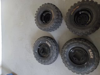 4 Cubiertas con Llantas Suzuki LTZ 400