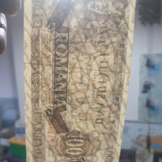 Billetes Rumanía 20 y 100 Lei (1947-1950)