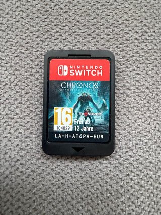 Chronos Before The Ashes Nintendo Switch sin caja.