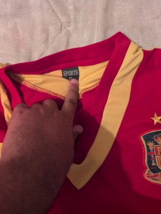 Camiseta España Nº 6
