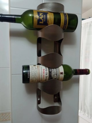 Botellero Ikea Metal Plateado