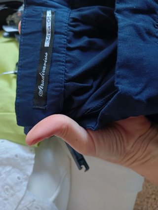 Minifalda Stradivarius Azul
