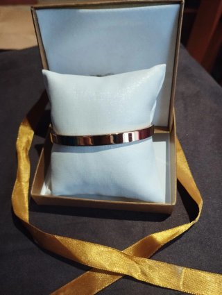 Pulsera Brazalete Estrella Dorada L 19 cm