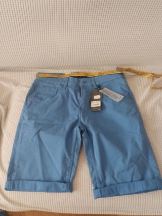 Bermuda Losán Talla 38 Azul Añil