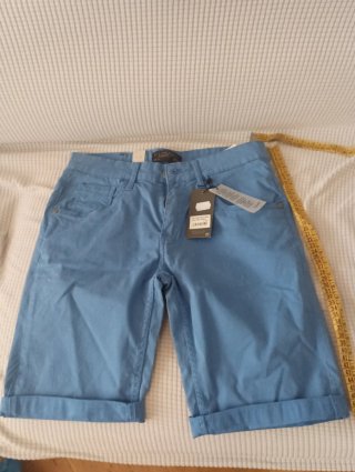 Bermuda Losán Talla 38 Azul Añil