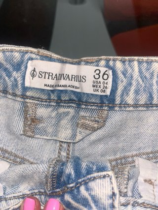 Shorts vaqueros desgastados