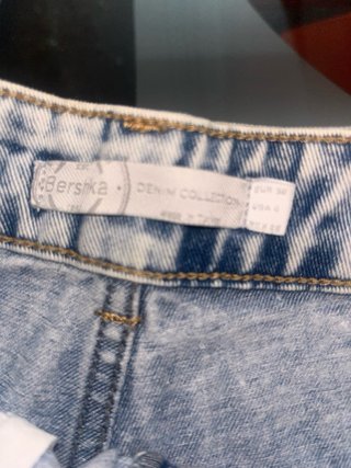 Shorts vaqueros desgastados
