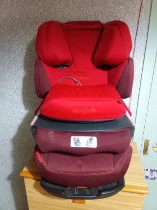 Silla Coche Cybex Grupo 1-2-3 Roja