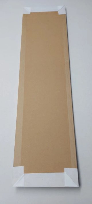 Plegador de cartón para telas