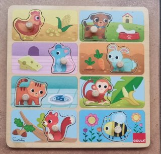 Puzzles de madera educativos
