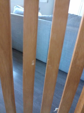 6 Sillas de comedor de madera