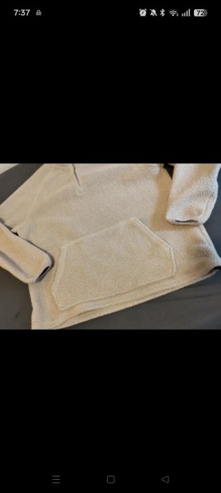 Sudadera borreguillo beige