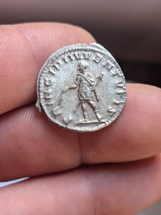 Antoniniano plata Herenio Etrusco