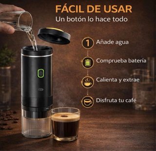 Cafetera Portátil Eléctrica