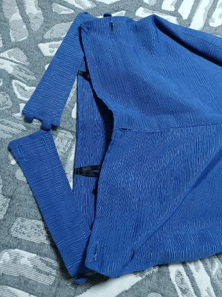 Traje de Torrentí azul